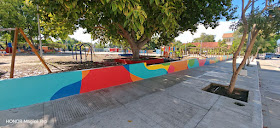 Alcalde de Neiba destaca avances de trabajos de muralizacion de Plaza Cívica y parque Apolinar Perdomo